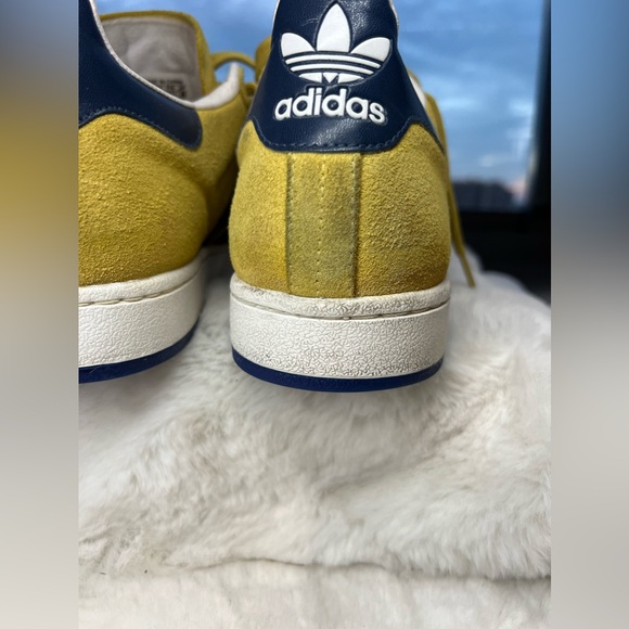 Adidas Originals Campus 80s Casual Sneakers Mens Size 10.5 Yellow & Black - Picture 9 of 10